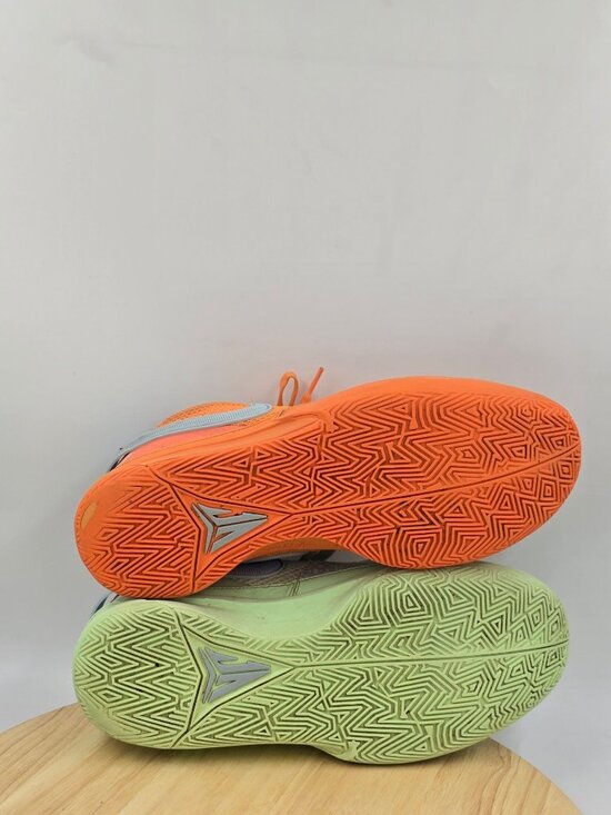 Nike Ja 1 Basketball Shoes FQ4796-800 Bright Mandarin/Vapor Green mens 11 main image 4